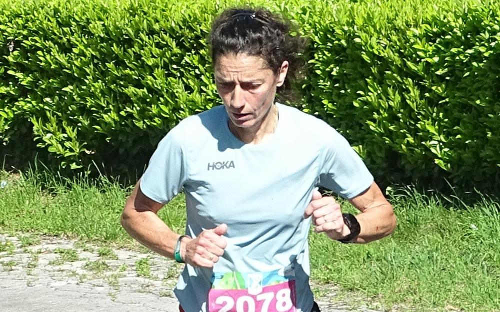 Jocelyne Pauly, très appliquée, a marqué la course de son empreinte, et signant un chrono exceptionnel.